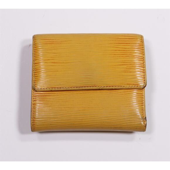 Louis Vuitton Yellow Epi Leather Wallet Vintage - Picture 5 of 9